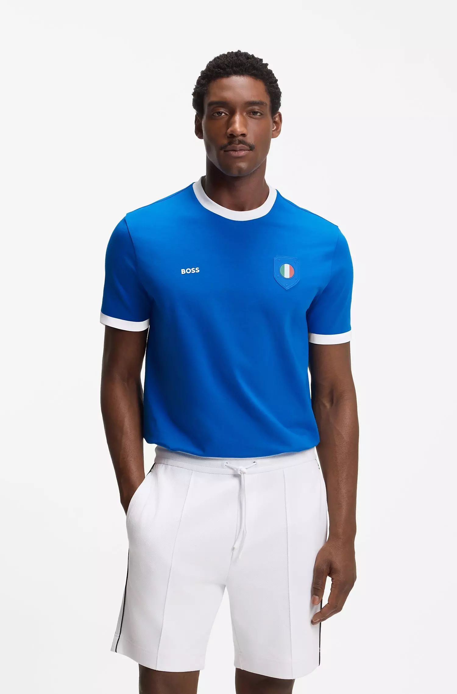 Cotton/Stretch Word Cup Flag T-Shirt - Image 3