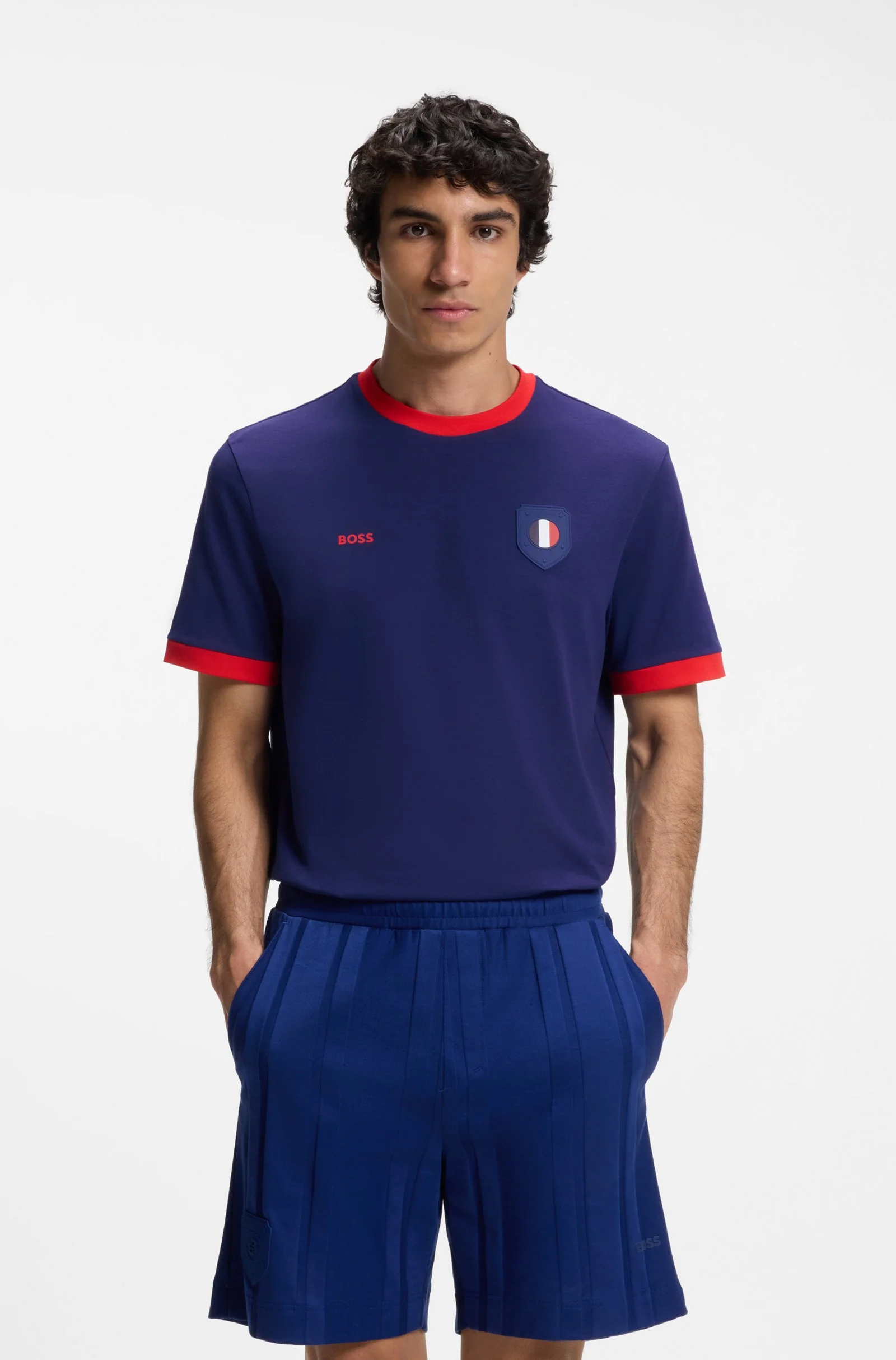 Cotton/Stretch Word Cup Flag T-Shirt - Image 5