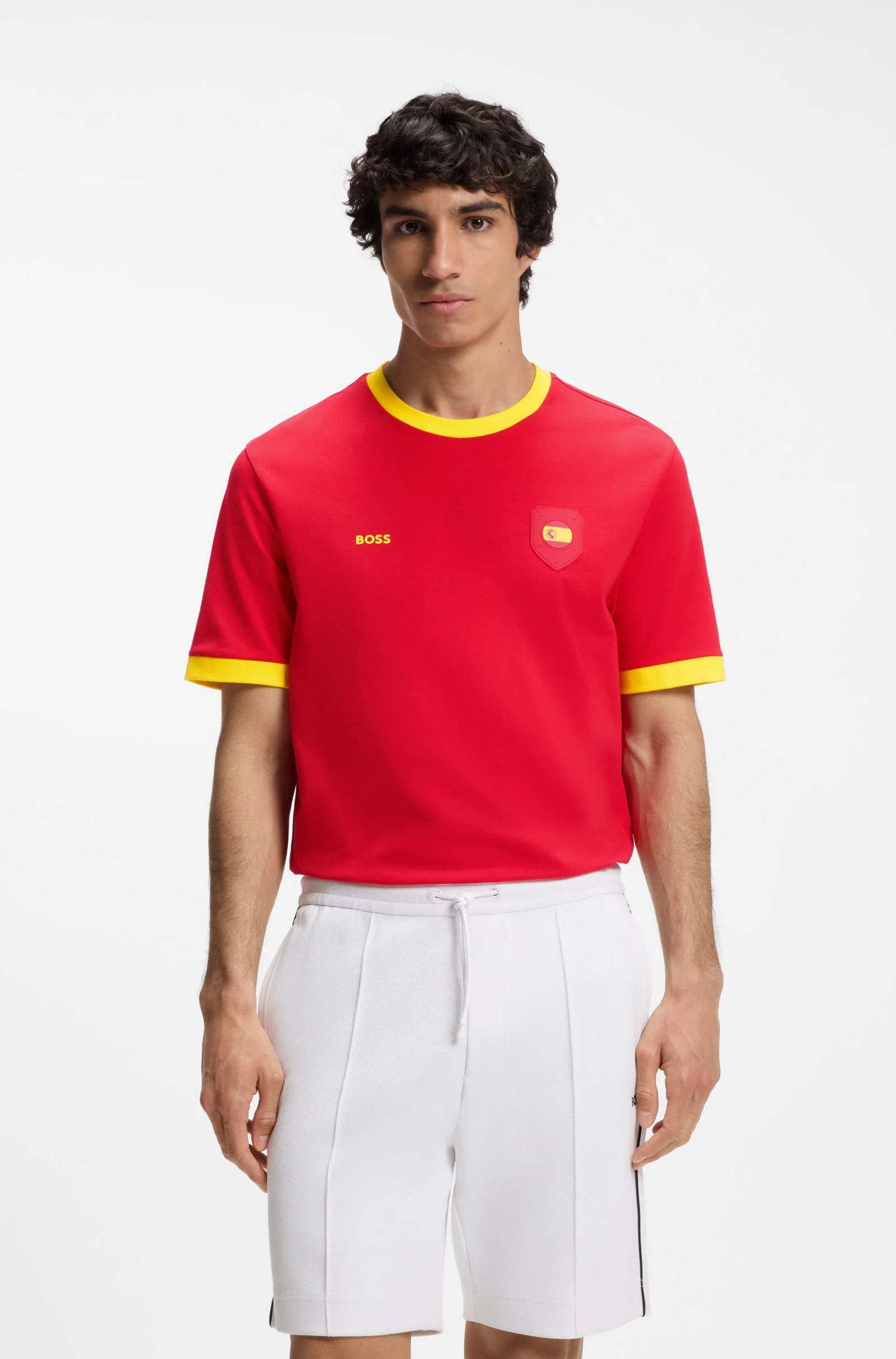 Cotton/Stretch Word Cup Flag T-Shirt - Image 6