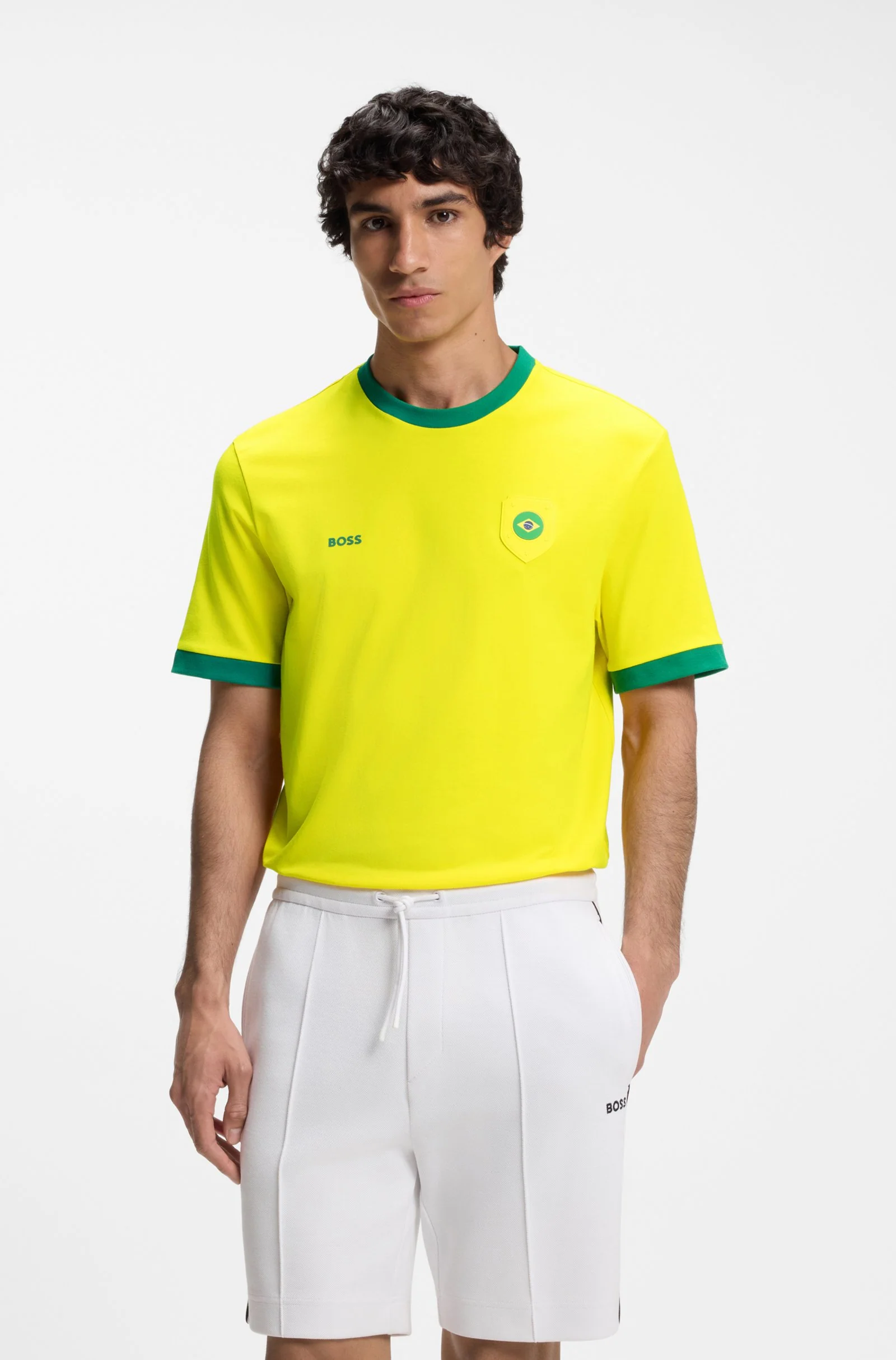 Cotton/Stretch Word Cup Flag T-Shirt - Image 7