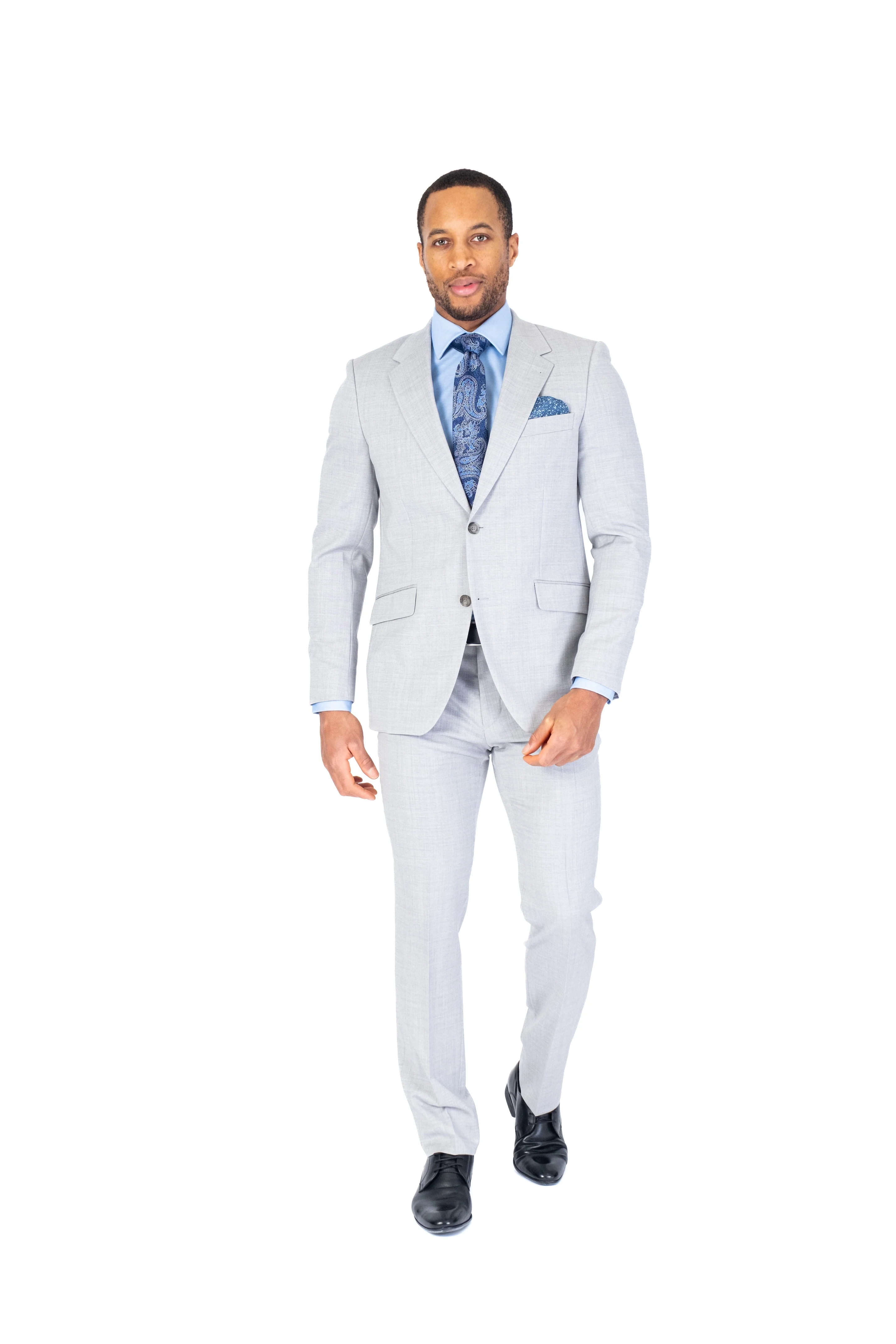 Marzotto Wool End-on-End Suit - Image 4
