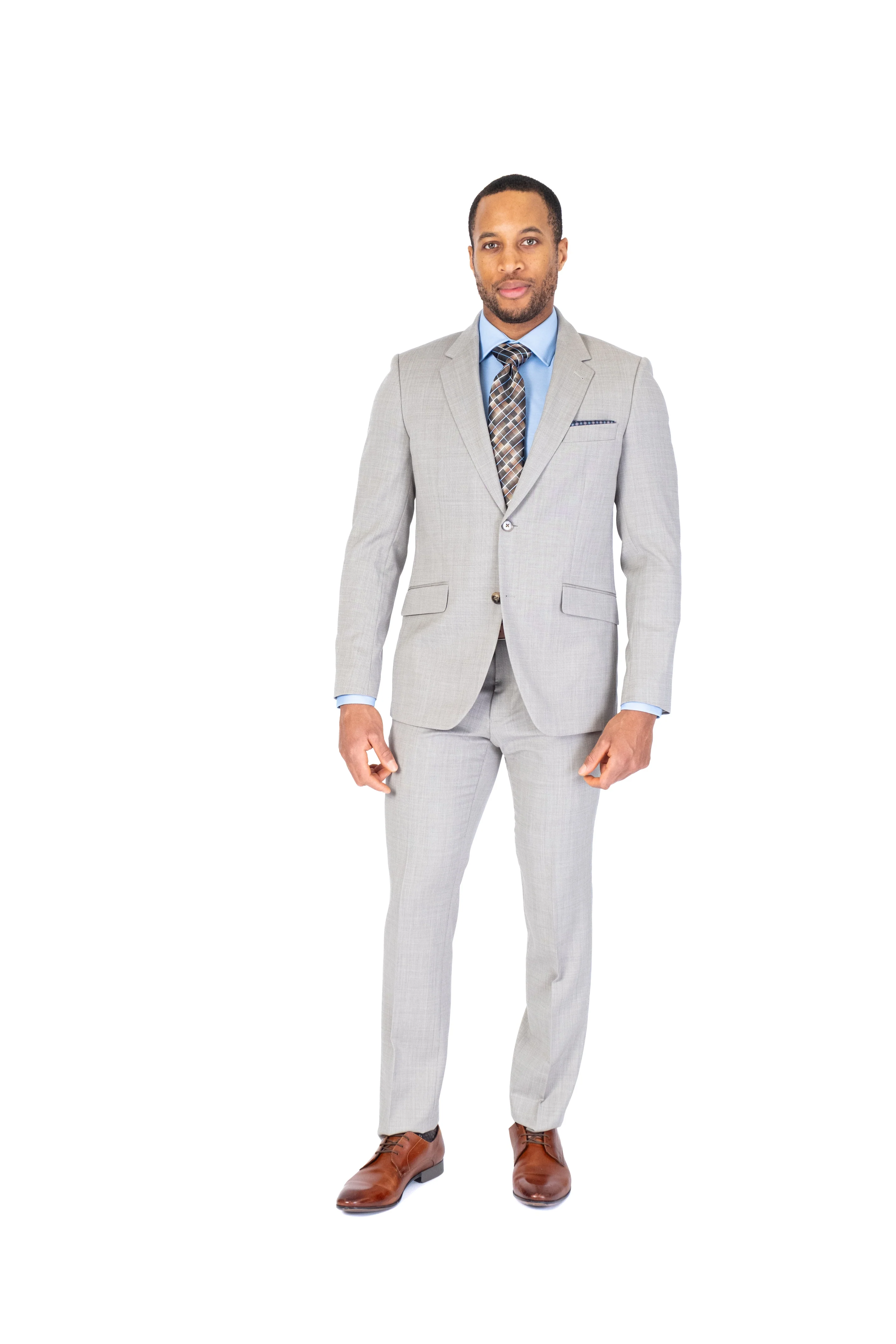 Marzotto Wool End-on-End Suit - Image 5