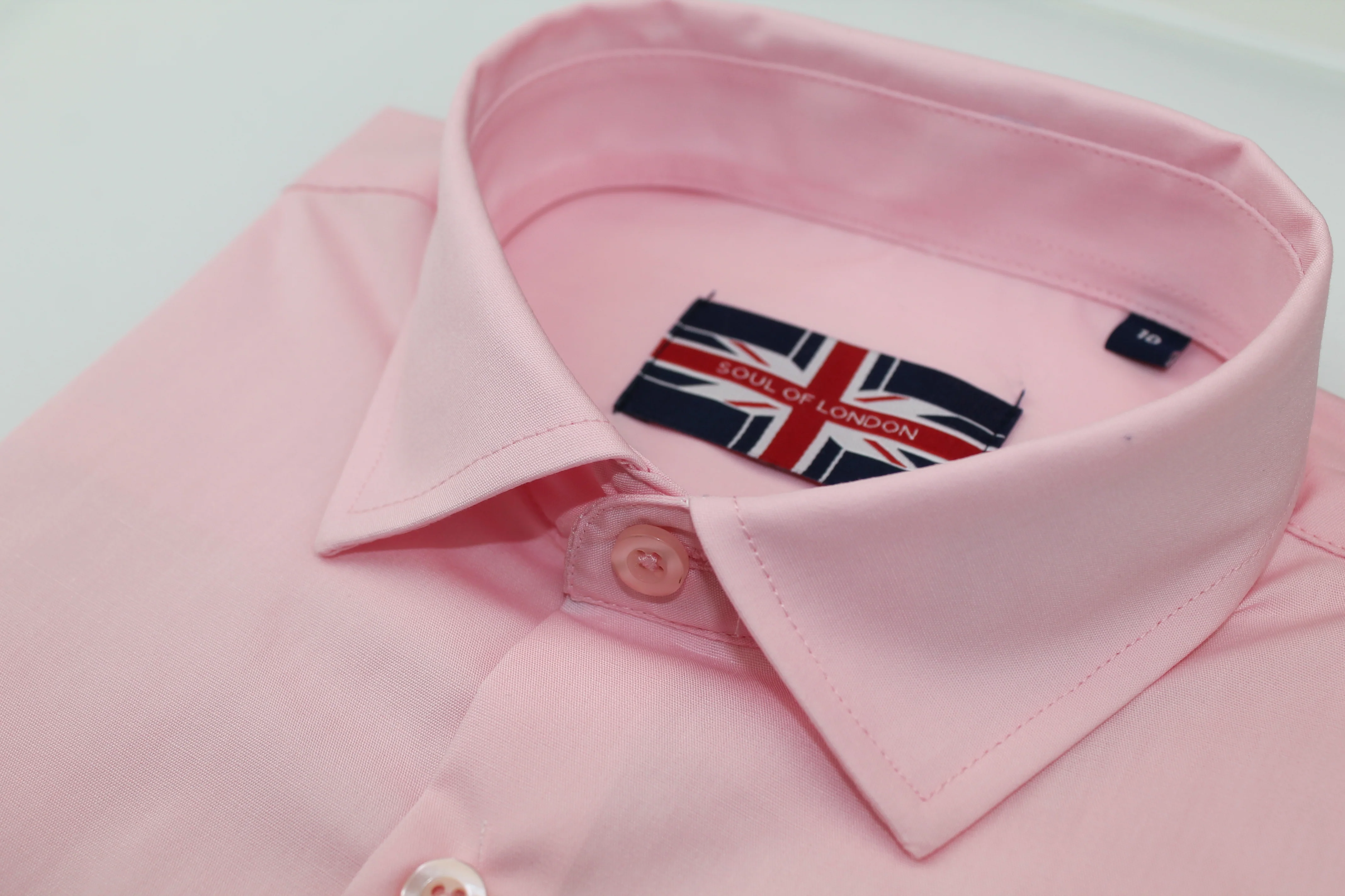 Kids Solid Dress Shirt - Image 5