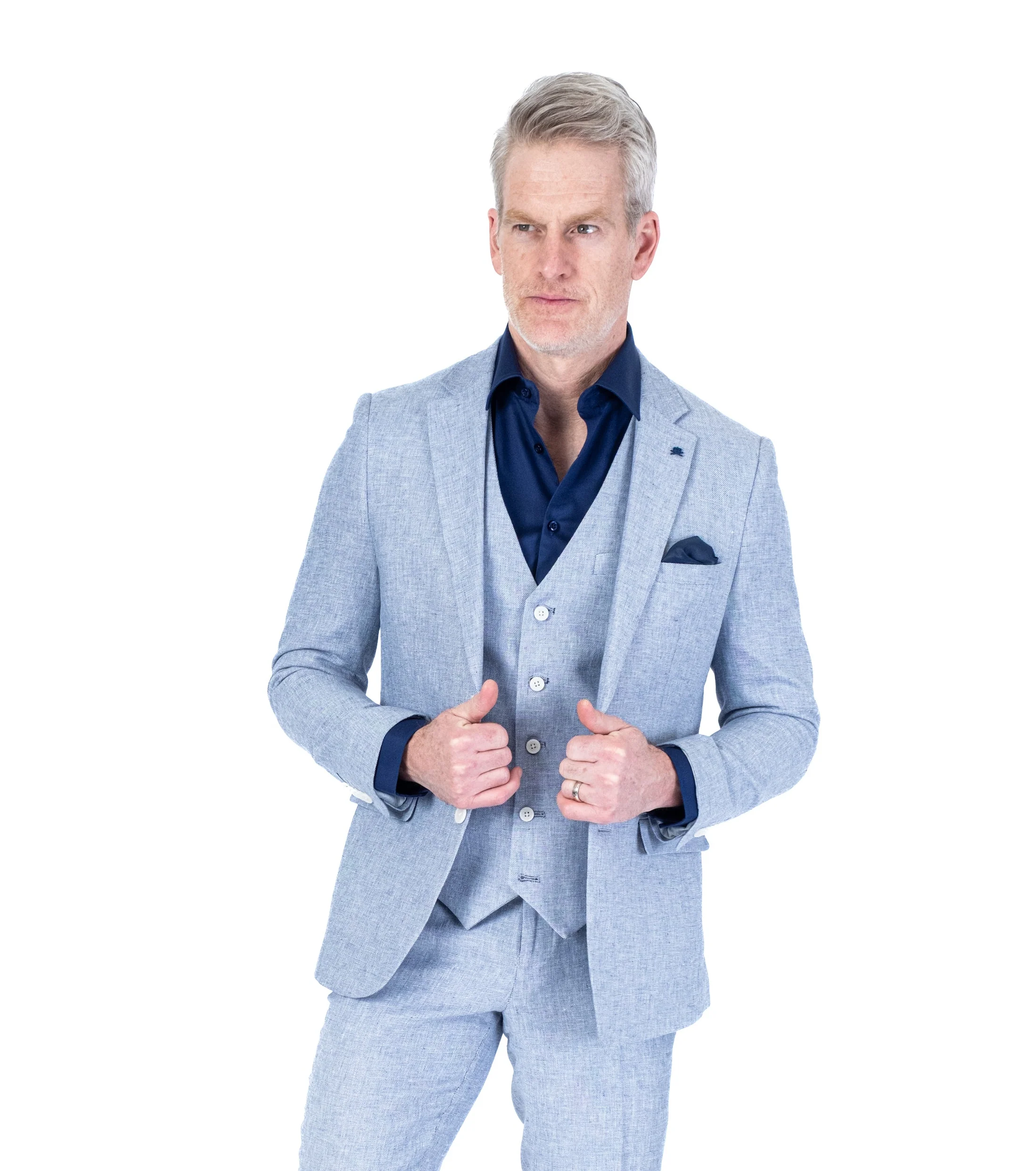 Linen Blazer Separate - Image 3