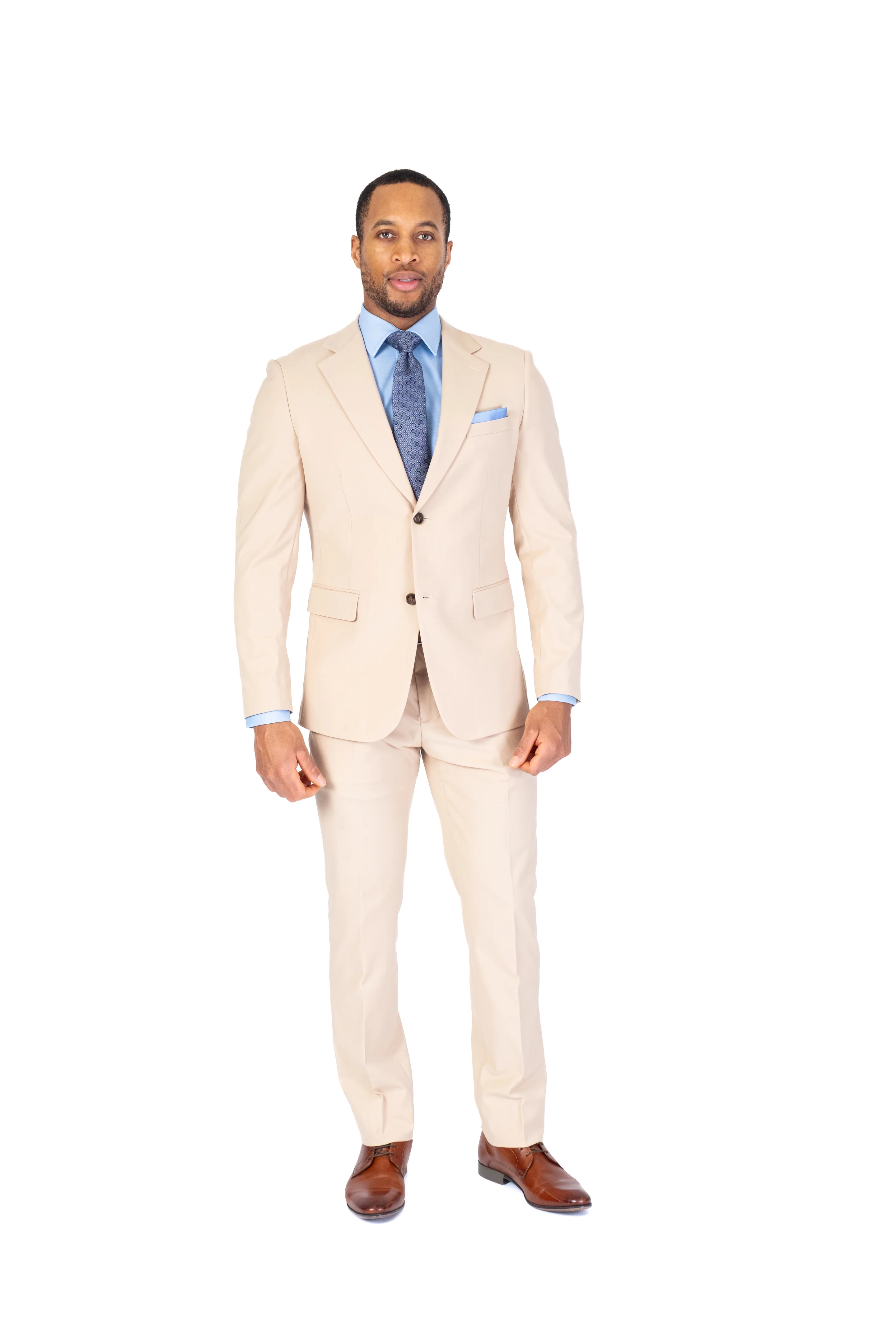 Modern Fit Solid Suit - Image 4