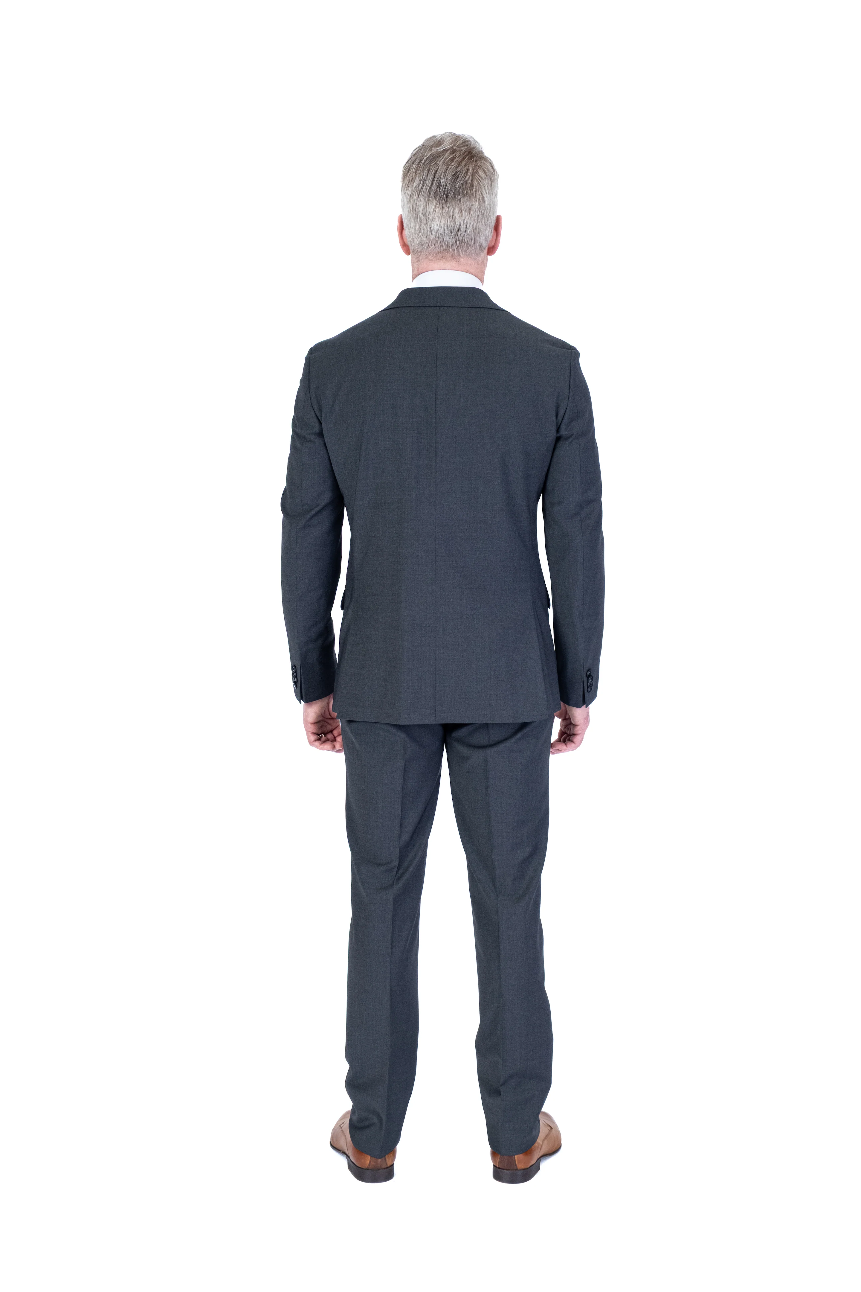 X-Slim MK Solid Suit - Charcoal - Image 4